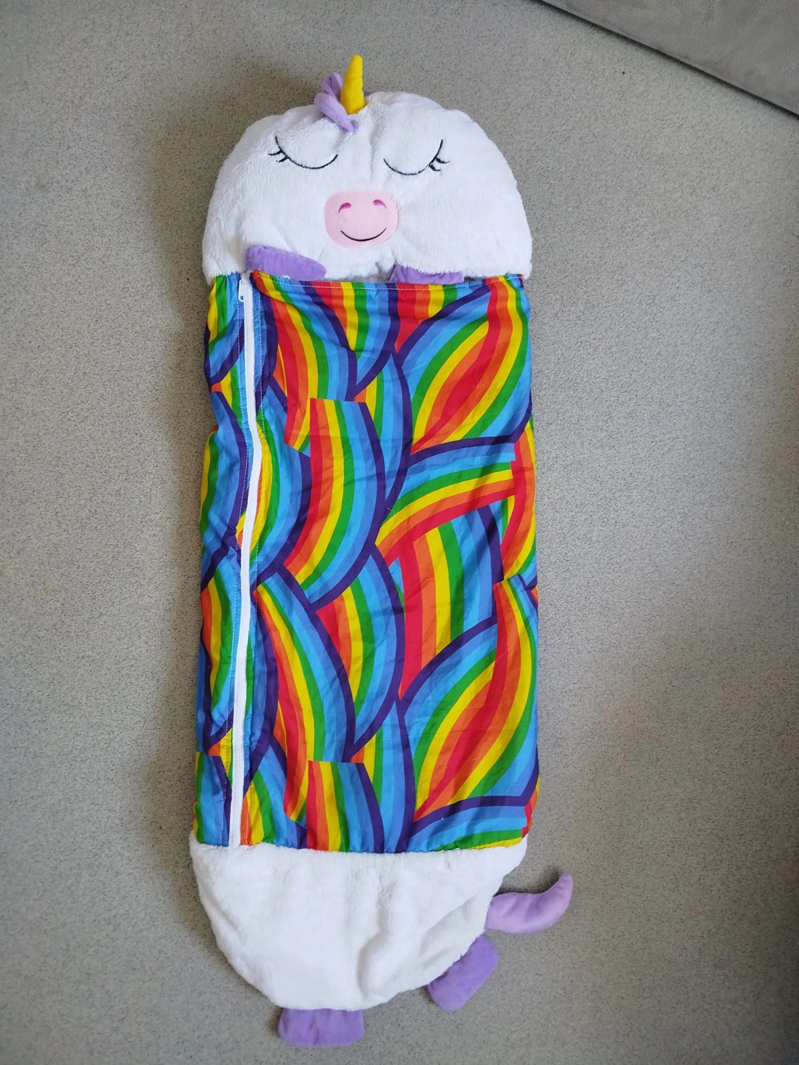 Happy Nappers sac de couchage peluche licorne